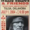 Willie Nelson - 2004 Franks Brothers 7/1 Poster Tulsa, OK Gig Posters 2 Willie Nelson - 2004 Franks Brothers 7/1 Poster Tulsa, OK Gig Posters