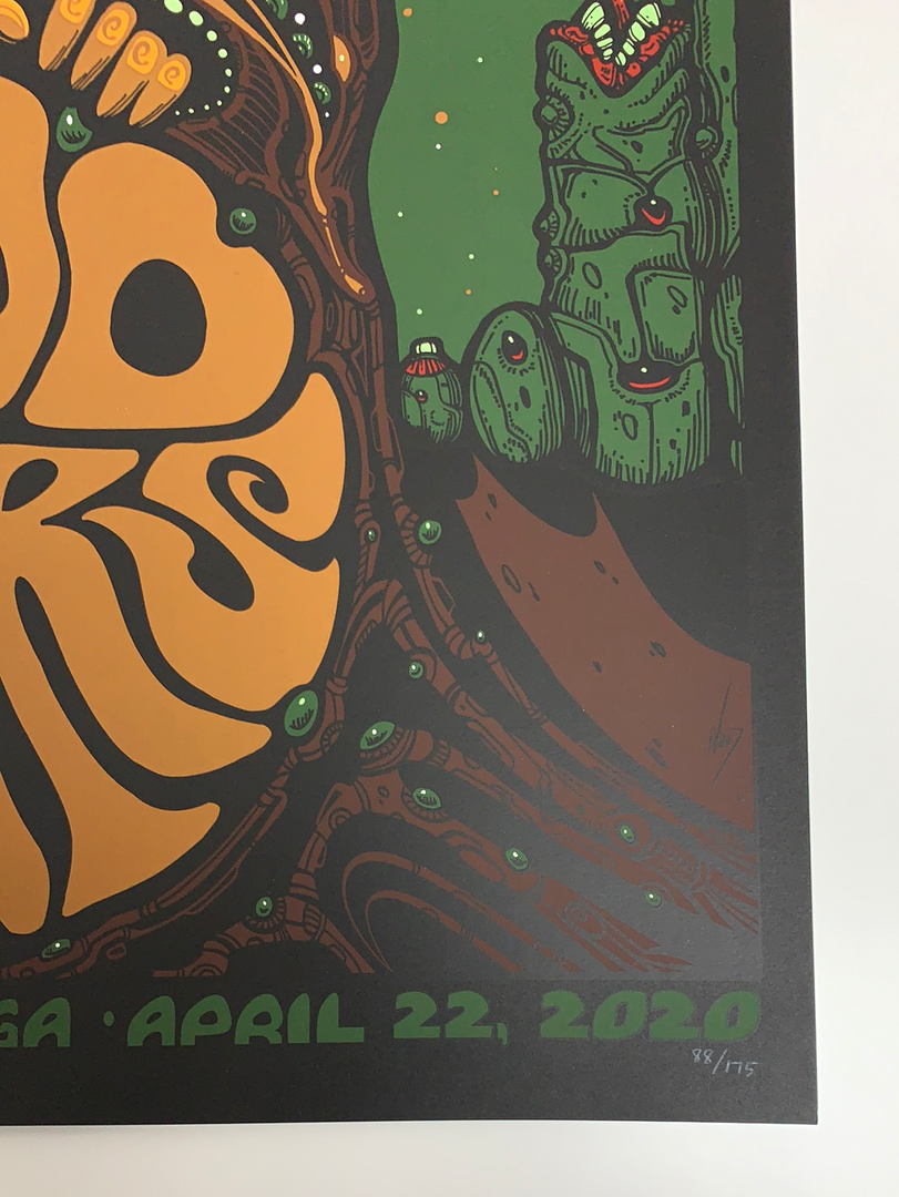 Gig Posters Foo Fighters - 2020 Jeff Wood Poster Athens, GA 40 Watt Club 7 Gig Posters Foo Fighters - 2020 Jeff Wood Poster Athens, GA 40 Watt Club