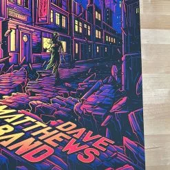 Gig Posters Grey Street - 2022 Dan Mumford Poster Dave Matthews Band (ORANGE)