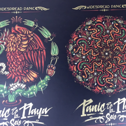 Gig Posters Widespread Panic - 2017 Jeff Wood Poster Riviera Maya, MX Hard Rock Hotel