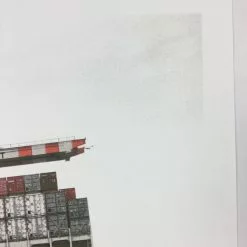 Flatstock Europe 4 - 2009 Dan MacAdam Crosshair Poster Hamburg, GER