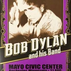 Bob Dylan - 2012 Geoff Gans Poster Rochester, MN Gig Posters