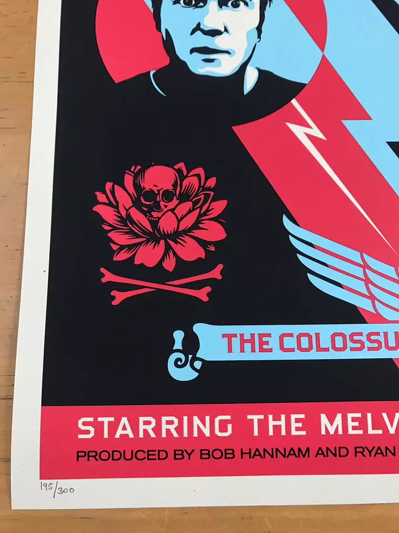 The Colossus Of Destiny: A Melvins Tale - Shepard Fairey 2017 Poster Art Prints 7 The Colossus Of Destiny: A Melvins Tale - Shepard Fairey 2017 Poster Art Prints