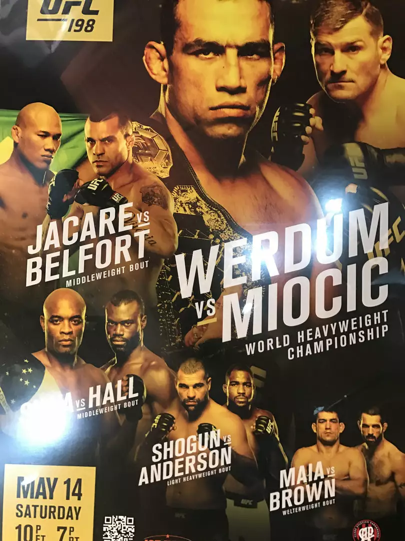 Sold Out Posters UFC 198 Poster Werdum Vs. Miocic, Belfort, Silva, Shogun, Anderson 3 Sold Out Posters UFC 198 Poster Werdum Vs. Miocic, Belfort, Silva, Shogun, Anderson