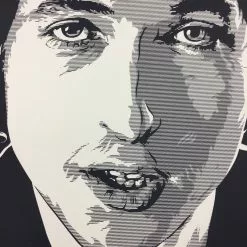 Gig Posters The Icon (Bob Dylan) - 2011 Joshua Budich Poster Art Print