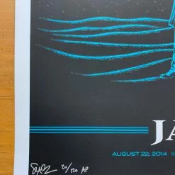 Jack White - 2014 Todd Slater Poster San Francisco 8/22 S/N Gig Posters