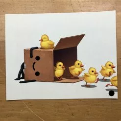 Boxo II (Ducks 2) - 2019 Mike Mitchell Poster Print SOFA Con 1st