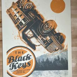 The Black Keys - 2012 John Vogl Poster Portland, ME Gig Posters 9 The Black Keys - 2012 John Vogl Poster Portland, ME Gig Posters