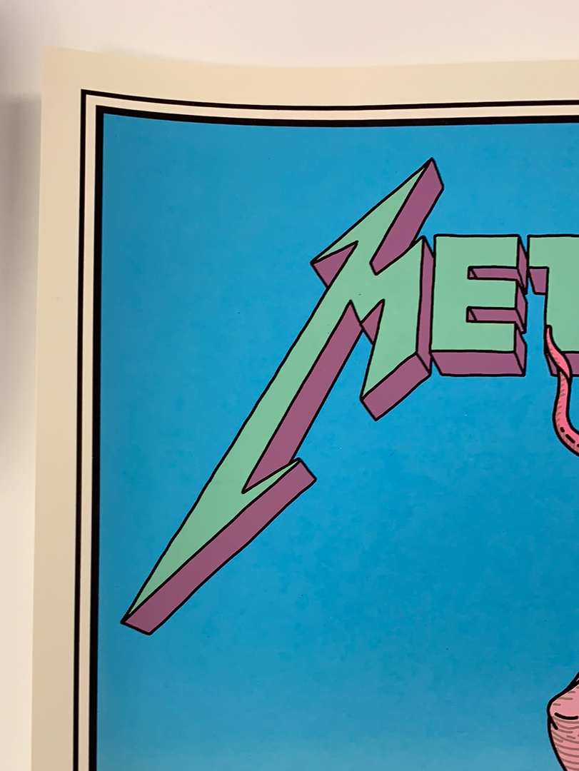 Metallica - 2019 Tyler Skaggs Poster El Paso, TX Don Haskins Center Gig Posters 5 Metallica - 2019 Tyler Skaggs Poster El Paso, TX Don Haskins Center Gig Posters