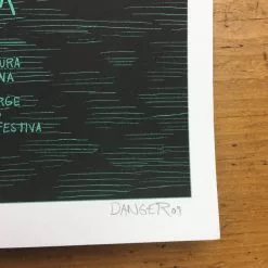 Andrew Bird - 2009 Daniel Danger Poster European Tour 14 Andrew Bird - 2009 Daniel Danger Poster European Tour