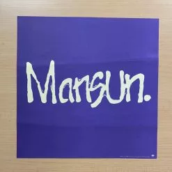 Sold Out Posters Gig Posters Mansun - 1997 Original Vinyl Poster Insert 12x12 Record Art