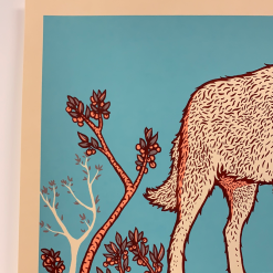 Kings Of Leon - 2017 Dan Grissom Poster Calgary, AB Scotiabank Gig Posters