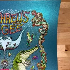 Umphrey's McGee - 2020/2021 Marq Spusta Poster Miami, FL 1st Teal