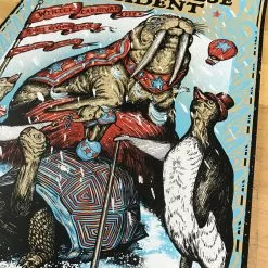 String Cheese Incident - 2017 Zeb Love Poster Winter Tour Carnival