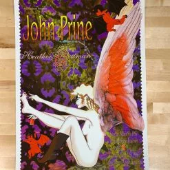 John Prine - 1996 Amacker Bullwinkle Poster Fillmore San Fran 1st BGF 209