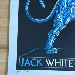 Jack White - 2012 Todd Slater Poster European Tour