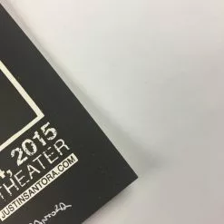 Amos Lee & David Gray - 2015 Justin Santora Poster New Braunfels, TX Whitewater Gig Posters