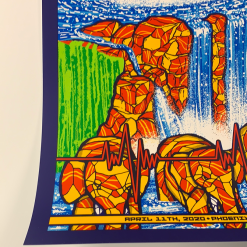 Pearl Jam - 2020 Brad Klausen Poster Phoenix, AZ S/N Ed Gila River Arena