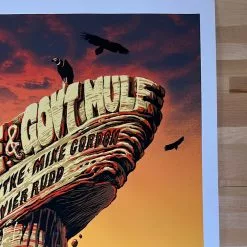 Moe. - 2005 Emek Poster Red Rocks Morrison, CO Colorado