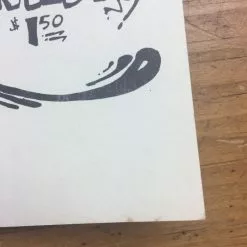 Uranium Savage - 1975 Kerry Awn Poster Austin, TX Soap Creek Saloon Gig Posters