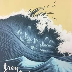 Trey Anastasio Band - 2014 Justin Santora Poster Orlando, FL House Of Blues Gig Posters