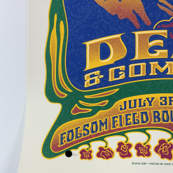 Dead & Company - 2016 Dave Hunter Poster Boulder, CO 7/3 Summer Tour Colorado