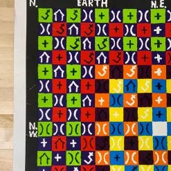 Alfred Jensen - 1973 Art Print Poster Original Vintage Art Prints