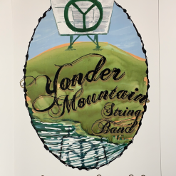 Gig Posters Yonder Mountain String Band - 2010 Brian Langeliers Poster Missoula, MT