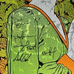 Colorado Greensky Bluegrass - 2017 Chuck Sperry Poster Red Rocks Morrison, CO AUTOGRAPHED