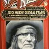 Willie Nelson - 2017 Mattole River Studios Poster Bakersfield, CA Gig Posters 2 Willie Nelson - 2017 Mattole River Studios Poster Bakersfield, CA Gig Posters