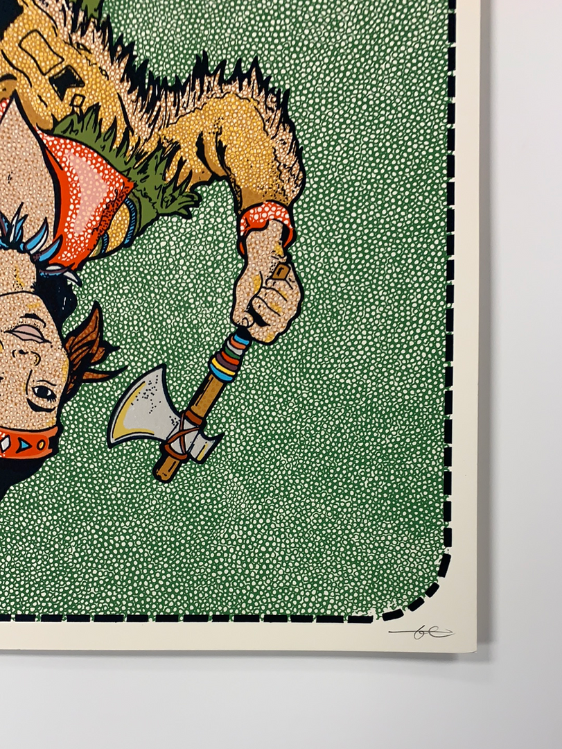 Art Prints Cowboy And Indian - Fugscreens Studios Poster Art Print 7 Art Prints Cowboy And Indian - Fugscreens Studios Poster Art Print