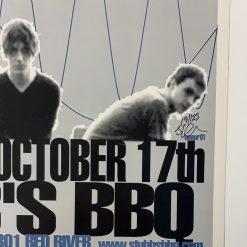 Travis - 2001 Jared Connor Poster Austin, TX Stub's BBQ