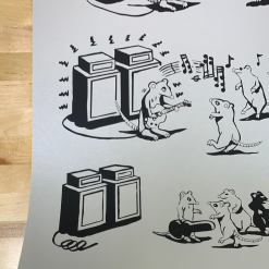 Pied Piper - 2020 Jim Pollock Poster Relix Silver Edition