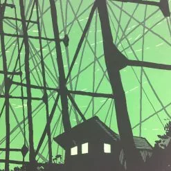 Gig Posters Subatomic Pieces - 2007 Daniel Danger Poster Oklahoma City, OK The Conservatory