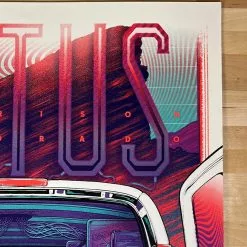 Half Hazzard Press Colorado Lotus - 2021 Half Hazard Poster Red Rocks, Morrison, CO