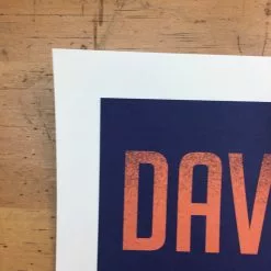 Dave Matthews Band - 2018 Matt Fleming Poster Quebec City, CAN Quebec City Summe