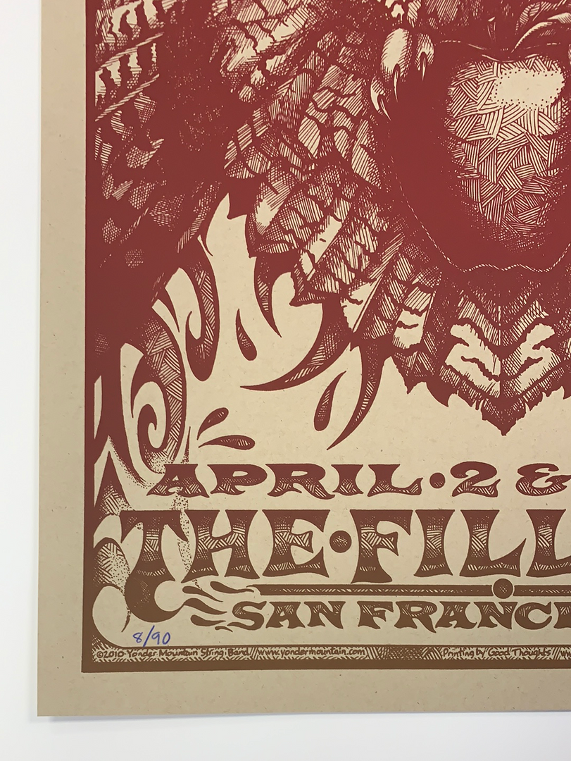 Yonder Mountain String Band - 2010 Michael Everett 1st Poster San Francisco, CA 8 Yonder Mountain String Band - 2010 Michael Everett 1st Poster San Francisco, CA