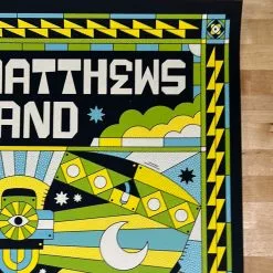 Dave Matthews Band - 2021 The Half And Half Poster Milwaukee, WI AP Gig Posters