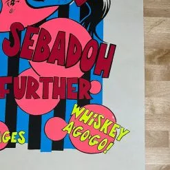 Gig Posters Tsunami Sebadoh - 1993 Pablo Poster Los Angeles, CA Whisky A Go-Go 12 Gig Posters Tsunami Sebadoh - 1993 Pablo Poster Los Angeles, CA Whisky A Go-Go