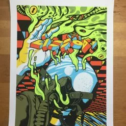 Ames Brothers Pearl Jam - 2018 Ames Design Poster Lisbon, PRT Passeio Maritimo De Alges