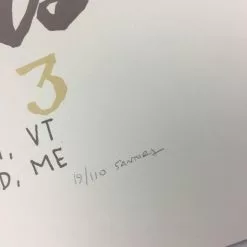 Gig Posters The Wood Brothers - 2013 Justin Santora Poster The Wood Brothers Summer Tour