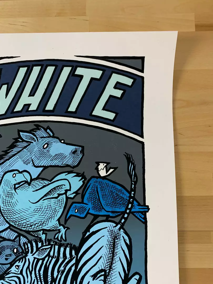 Chicago, IL Jack White - 2018 Jay Ryan Poster Chicago The Metro S/N 5 Chicago, IL Jack White - 2018 Jay Ryan Poster Chicago The Metro S/N