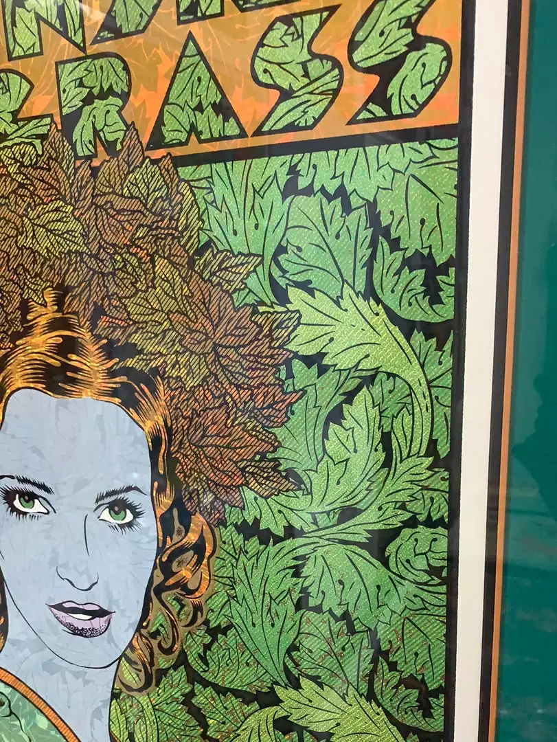 Colorado Greensky Bluegrass - 2017 Chuck Sperry Poster Red Rocks Morrison, CO FRAMED 8 Colorado Greensky Bluegrass - 2017 Chuck Sperry Poster Red Rocks Morrison, CO FRAMED