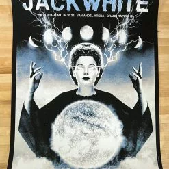 Jack White - 2022 The Silent Giants Poster Grand Rapids, MI Variant Gig Posters 9 Jack White - 2022 The Silent Giants Poster Grand Rapids, MI Variant Gig Posters