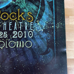 Colorado String Cheese Incident - 2010 Craig Howell Poster Red Rocks Morrison, CO