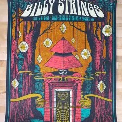 Gig Posters Billy Strings - 2021 Status Serigraph Poster Mobile, AL 4/10 9 Gig Posters Billy Strings - 2021 Status Serigraph Poster Mobile, AL 4/10