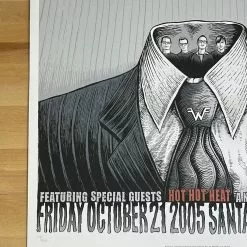 Gig Posters Weezer - 2005 EMEK Poster Santa Barbara Bowl, CA