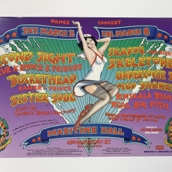 Gig Posters FD/ID 10 Second Sight - 1996 Jim Phillips Poster Maritime Hall San Fran 1st