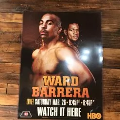 Sold Out Posters Boxing Poster Ward Vs. Barrera HBO PPV 5 Sold Out Posters Boxing Poster Ward Vs. Barrera HBO PPV