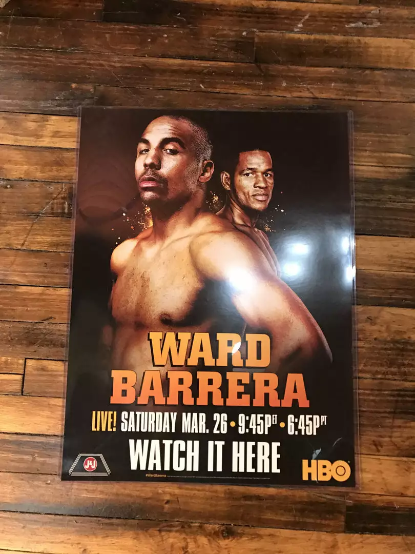 Sold Out Posters Boxing Poster Ward Vs. Barrera HBO PPV 4 Sold Out Posters Boxing Poster Ward Vs. Barrera HBO PPV